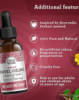 GuruNanda Navel Oiling – Ayurvedic Belly Button Oil with Castor, Neem & Vitamin E | Supports Digestion, Detox, Hydration & Stress Relief | 100% Natural & Pure | 2 fl oz