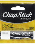 Chapstick Classic Original Lip Balm, 0.15 oz