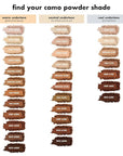 e.l.f. Camo Powder Foundation, Lightweight, Primer-Infused Buildable & Long-Lasting Medium-to-Full Coverage Foundation, Medium 355 W