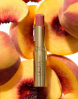 LAURA GELLER NEW YORK Jelly Balm Moisturizing Tinted Lip Balm - Just Peachy - Hydrating Vitamin E - Semi-Shine Finish