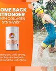 SaltWrap Collagen Synthesis - Collagen Peptides for Joints with Fortigel, Tendoforte, Best Collagen Powder for Tendons, Ligaments, and Cartilage Recovery and Repair, NSF Certified for Sport
