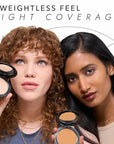 COVER FX Pressed Mineral Foundation - Shade D1 - Weightless Powder Foundation - Buildable Light to Full Coverage - Matte Finish - All Skin Types