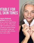 Vibriance Makeup Simplified Illuminate Stick | USA Made Stick