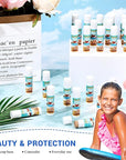 24 Pcs Mini Sunscreen Stick Bulk for Summer Wedding SPF 30 Face Sunscreen Stick Water Resistant Light Skin Tone Sun Block Stick for Thank You Gifts Adults Travel Wedding Party Supplies(Beach Style)