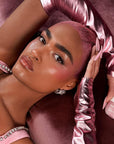 Morphe Hot Shot Blush Drops - Hydrating, Buildable Liquid Blush for Cheeks with Niacinamide and Antioxidants- Buildable, Waterweight Formula for a Natural Finish - Power Drip (0.5 Fl Oz)