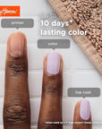 Sally Hansen Miracle Gel™, Metro Midnight, Long Lasting, Gel-Like Formula, No UV Lamp Needed, Purple Nail Polish