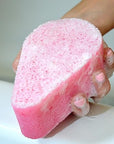 Spongeables Anti-Cellulite Body Wash in a Sponge, Moisturizer and Exfoliator, 20+ Washes, Peony Blossom, 2 Count