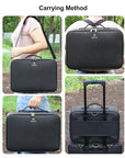Relavel travel makeup bag with