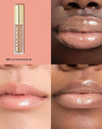 Milani Lip Gloss, Keep It Full Nourishing Lip Plumper with Hyaluronic Acid & Peptides for Soft, Fuller-Looking Lips (0.13 Fl. Oz.) Champagne