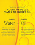 Furtuna Skin Biphase Moisturizing Oil - Hydrating, Plumping & Protecting Face, Neck, and Decollete Oil, Vegan & Cruelty-Free, Organic Olive Oil-Infused