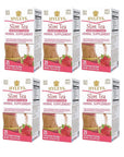 Hyleys Slim Tea Raspberry Flavor - Weight Loss Herbal Supplement Cleanse and Detox - 25 Tea Bags (6 Pack)