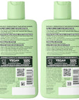 Garnier Fructis Hair Filler Moisture Repair Shampoo and Conditioner Set, Hair Care for Curly, Wavy Hair with Hyaluronic Acid, 10.1 Fl Oz, 2 Items, 1 Kit