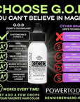 POWERTOOLS Gray Oxidizing Drops - Covers Resistant Gray Hair, Adds Depth and Shine to Any Hair Color (1 Fl Oz, Liquid, Gray, Gray)