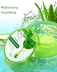 8 Pcs Organic Aloe Vera Gel Fresh Aloe Gel Moisture Hydrates Moisturizing Aloe Vera for Face Body