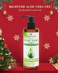 Organic Aloe Vera Gel with Tea Tree Oil for Face & Body, Freshly-cut Aloe Vera Gel Ideal for Skin, Scalp, & Hair Hydration, Calming Moisturizer for Soothing After Sun Care Relief, 6.93 oz