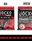 Jocko Mölk Whey Protein Powder 22g Sugar Free Monk Fruit Blend - Muscle Recovery & Growth, Packaging May Vary (31 Servings, Strawberry Milkshake)