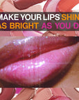 wet n wild Mega Slicks Lip Gloss | Long Lasting | Hyaluronic Acid | High Shine | Crystal Clear (Pack of 2)