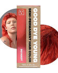 Good Dye Young Semi Permanent Hair Dye Du Hast Pink - UV Protective Temporary Hair Color, Conditioning Pink Hair Dye, PPD Free, Lasts 15-24+ Washes, Vegan & Cruelty-Free