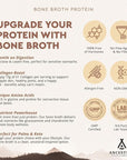 Ancestral Supplements Grass Fed Protein Powder, Chocolate, Beef Bone Broth Based w/Beef Organs & Organic Mushrooms, Gut Health Support, High Protein Supplement, 20g Protein Per Serving, 30 Day Supply