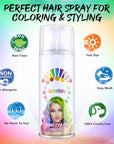 Temporary Natural Hair Color Spray,