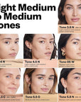 Kosas Revealer Concealer - Medium Coverage Makeup with 5.5 O)