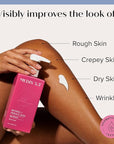 Medix 5.5 Retinol Body Lotion Skincare Moisturizer | Anti Aging Retinol Body Cream | Skin Care Tightening Lotion For Women & Men Helps Diminish Look Of Crepey Skin, Wrinkles, & Fine Lines, 15 Fl Oz