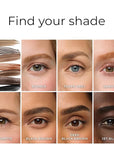 WUNDERBROW Eyebrow Gel, Waterproof, Smudgeproof, Lasts for Days, Shade: Auburn, Vegan and Cruelty-Free