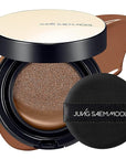 JUNG SAEM MOOL Essential Skin Nuder Cushion 38C Maroon 0.49 Fl Oz, No Refill, Natural Radiant Finish Cushion Foundation with Buildable Coverage, Lightweight Texture, Korean Foundation Makeup