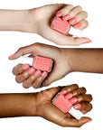 essie Salon-Quality Nail Polish, 8-Free Vegan, Peachy Coral, Peach Side Babe, 0.46 fl oz (Pack of 2)