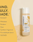 The Honest Company 2-in-1 Cleansing Shampoo + Body Wash | Gentle for Baby | Naturally Derived, Tear-free, Hypoallergenic | Citrus Vanilla Refresh, 18 fl oz