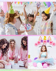 24 Sets Unicorn Party Favors Lip