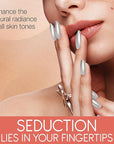 Ardell Nail Addict Naked Seductress, Press On Nails, Medium Almond Shape, Nail Kit, 1-Pack