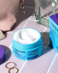 Freeman Rich Cream + Overnight Leave-On, Moisturizing Face Mask, Facial Mask For Dry Skin, Face Cream Infused With Magnesium & Hyaluronic Acid To Hydrate & Soothe Skin, 1.7 fl.oz./ 50 mL Jar