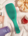 Tangle Teezer Ultimate Detangler Curly Hair Brush, Dry & Wet Hairbrush, Reduces Frizz & Breakage, for 3C to 4C Curly Hair Types, Aqua Green