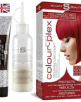 Smart Beauty Red Hair Dye with Plex Anti-Breakage Technology Protecting and Restoring Hair Structure, Plum Color, Vegan and Cruelty-Free