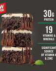 MET-Rx Big 100 Colossal Protein Bars, Mint Super Cookie Crunch, Meal Replacement Bars, 4 Count