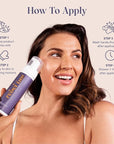Ultra Dark Self Tanner Mousse - Self Tanning enriched with Vitamin A & E Provides Streak Free Tan, No Fake Tan with Kakadu Plum Scent, Tanning Mousse Made with Natural & Organic Ingredients