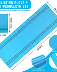 Hosuly long exfoliating back washcloth