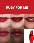 Maybelline Color Sensational Made for All Lipstick, Crisp Lip Color & Hydrating Formula, Ruby For Me, Red, 1 Count