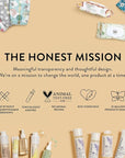 The Honest Company 2-in-1 Cleansing Shampoo + Body Wash | Gentle for Baby | Naturally Derived, Tear-free, Hypoallergenic | Sweet Almond Nourish, 18 fl oz