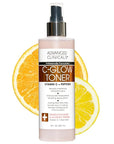 Advanced Clinicals Vitamin C Glow Facial Mist Toner for Face W/Rosewater, Ferulic Acid, & Peptides. Vitamin C Antioxidant Moisturizer Face Mist Provides Instant Skin Hydration, Non-Greasy, 8 Fl Oz