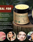 Tallow Castor Oil Frankincense Oil Handmade Skin Balm, Face & Body Moisturizer for Sensitive Skin, Eczema All-Purpose Balm, 100% Grass-Fed Tallow for Skin Care
