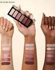 Milani Gilded Mini Eyeshadow Palette with 6 Matte & Shimmer Hues - The Wine Down