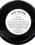 Mink Matte Beige Taupe Pressed Powder Single Vegan Eyeshadow; Talc, Paraben & Cruelty Free
