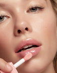ColourPop So Juicy Plumping Glossy Lip Oil - Hydrating & Plumping Lip Oil with a Sheer Wash of Non-Sticky Color - Infused with Peptides, Ceramides & Ginger - Baby Panda (0.29)