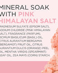 Dr Teal's Salt Soak with Pure Epsom Salt, Restore & Replenish with Pink Himalayan Mineral, 3 lbs (Pack of 2)