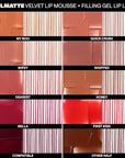 Morphe Soulmatte Velvet Lip Mousse Matte Lipstick - Air-Whipped, Soft Matte Lip Makeup with Vitamin E to Hydrate, Soften and Smooth Lips - Compatible (0.128 Oz)