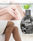 Millennium Tanning Solid Black 100X Indoor Tanning Lotion for Tanning Beds (13.5 Fluid Ounces)