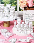 12 Sets Thank You Gifts Mini Sunscreen and Sunscreen Lip Balms Travel Size Thank You Gifts for Weddings Baby Shower Favors Supplies(Wedding)