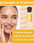 Mineral Sunscreen Setting Powder, SPF 50, Translucent Mineral Skin Types